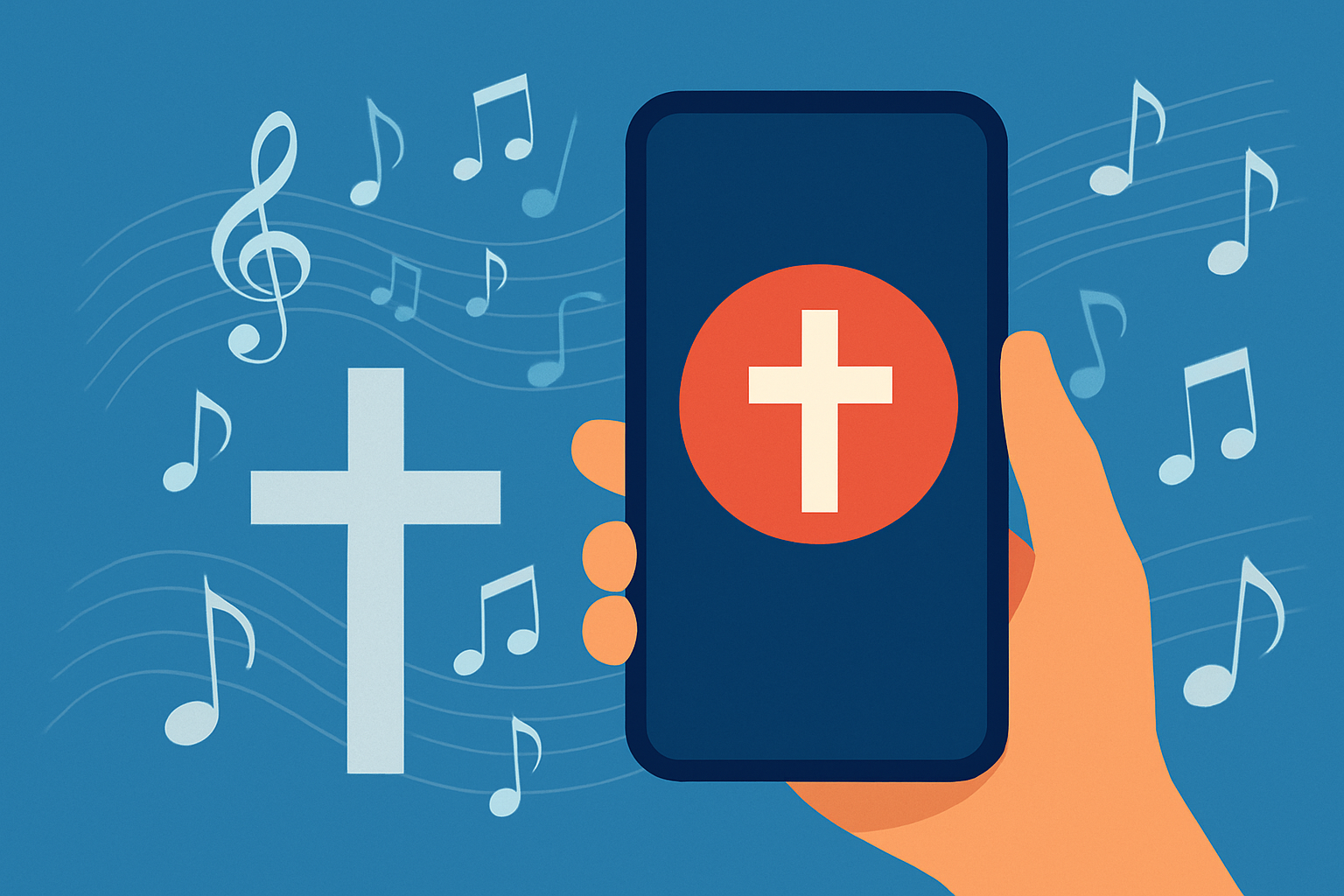 O melhor aplicativo para ouvir músicas cristãs