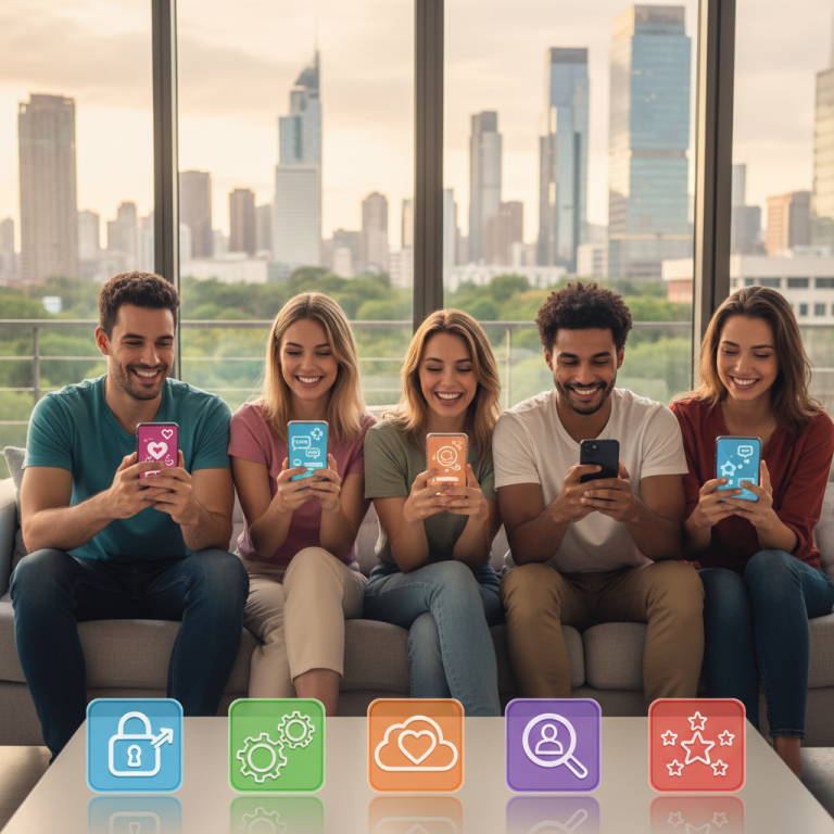 5 melhores aplicativos de relacionamento de 2025